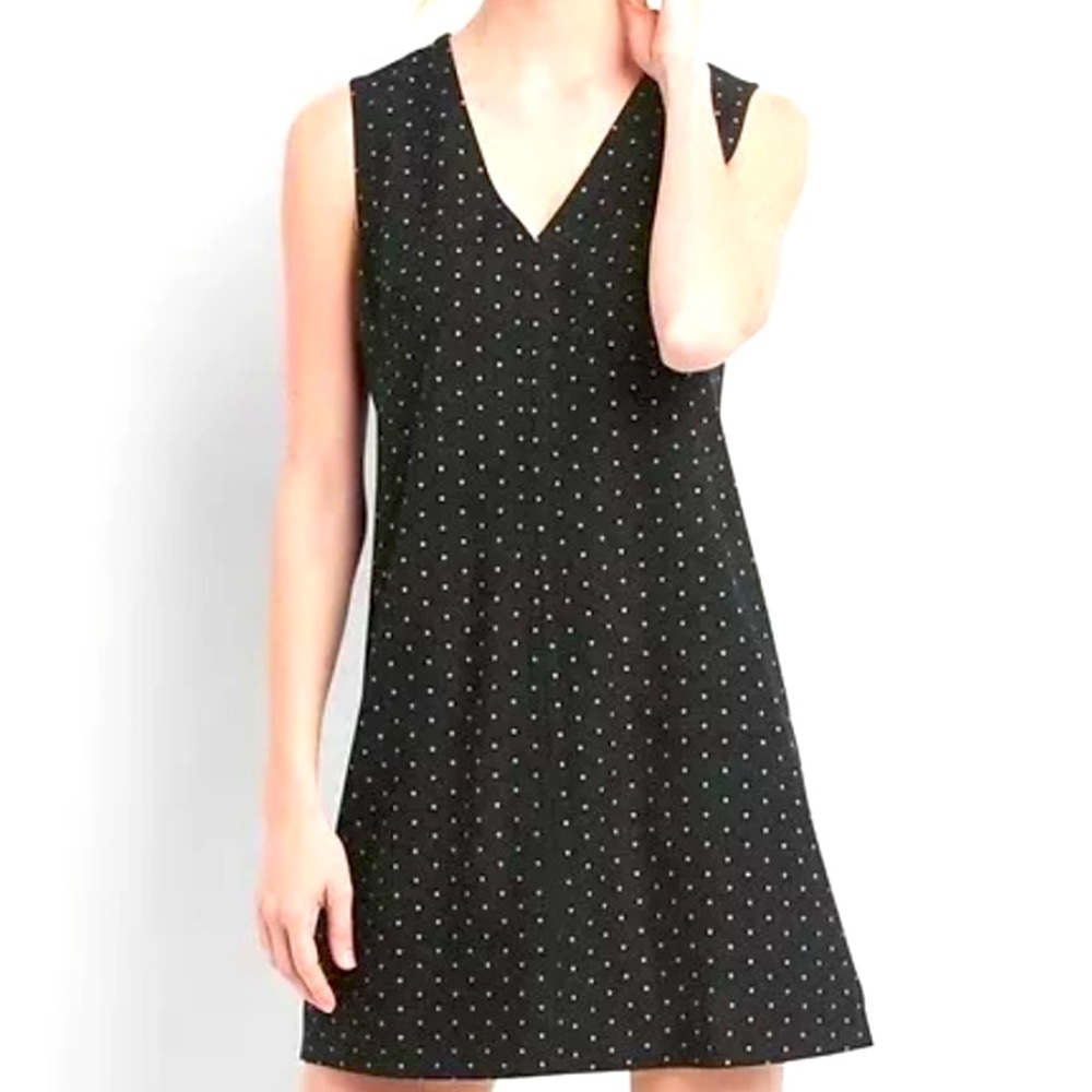 Gap “star print” shift dress SZ med petite